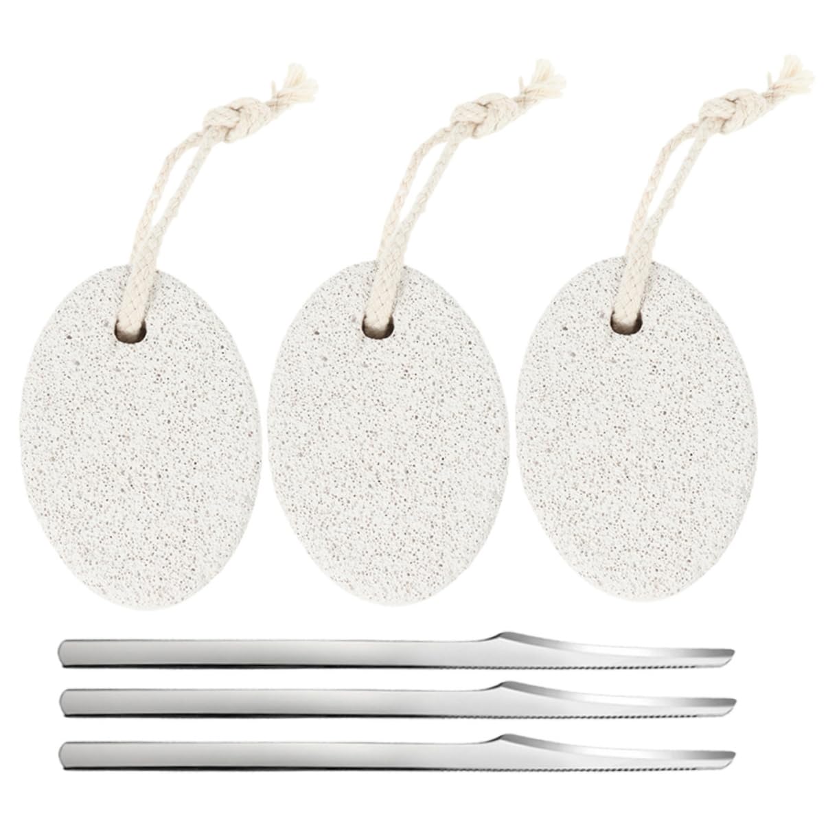 BESTYASH 3pc Knife Set Foot Care Sanding Tools Remover Foot Razor for Ingrown Nails