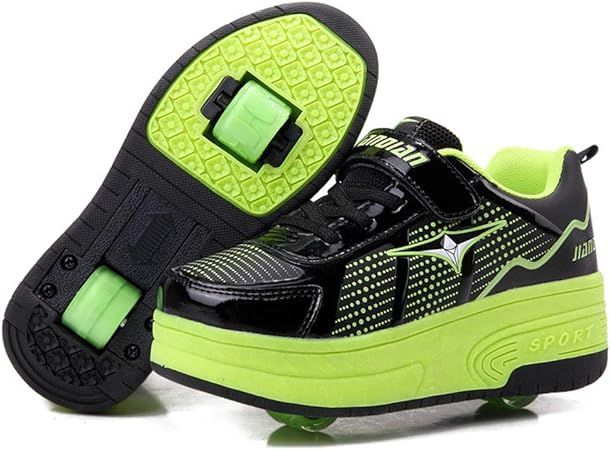 Unisex-schoenen met wieltjes, voor jongens en meisjes, intrekbare  sportcrosstrainers, sneaker, technische skateschoenen Heelys,Black,41 :  Amazon.nl: Kleding, schoenen \u0026 sieraden