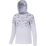 Youth UPF50+ Performance T Shirt with Hood Long Sleeve Fishing Hiking Sun Shirt FS03Y