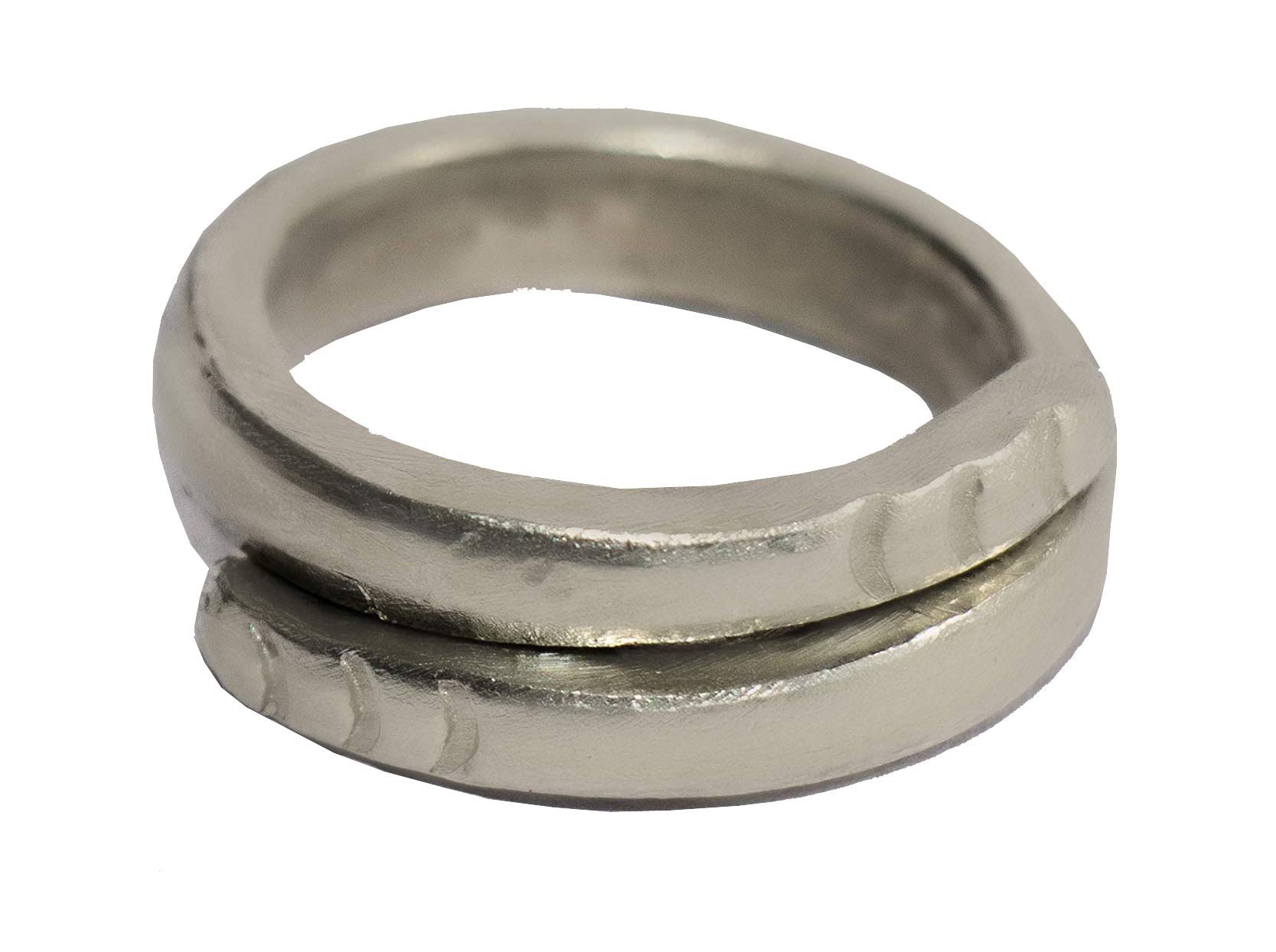 ASTRO HUB Silver Ranga Ring for Men