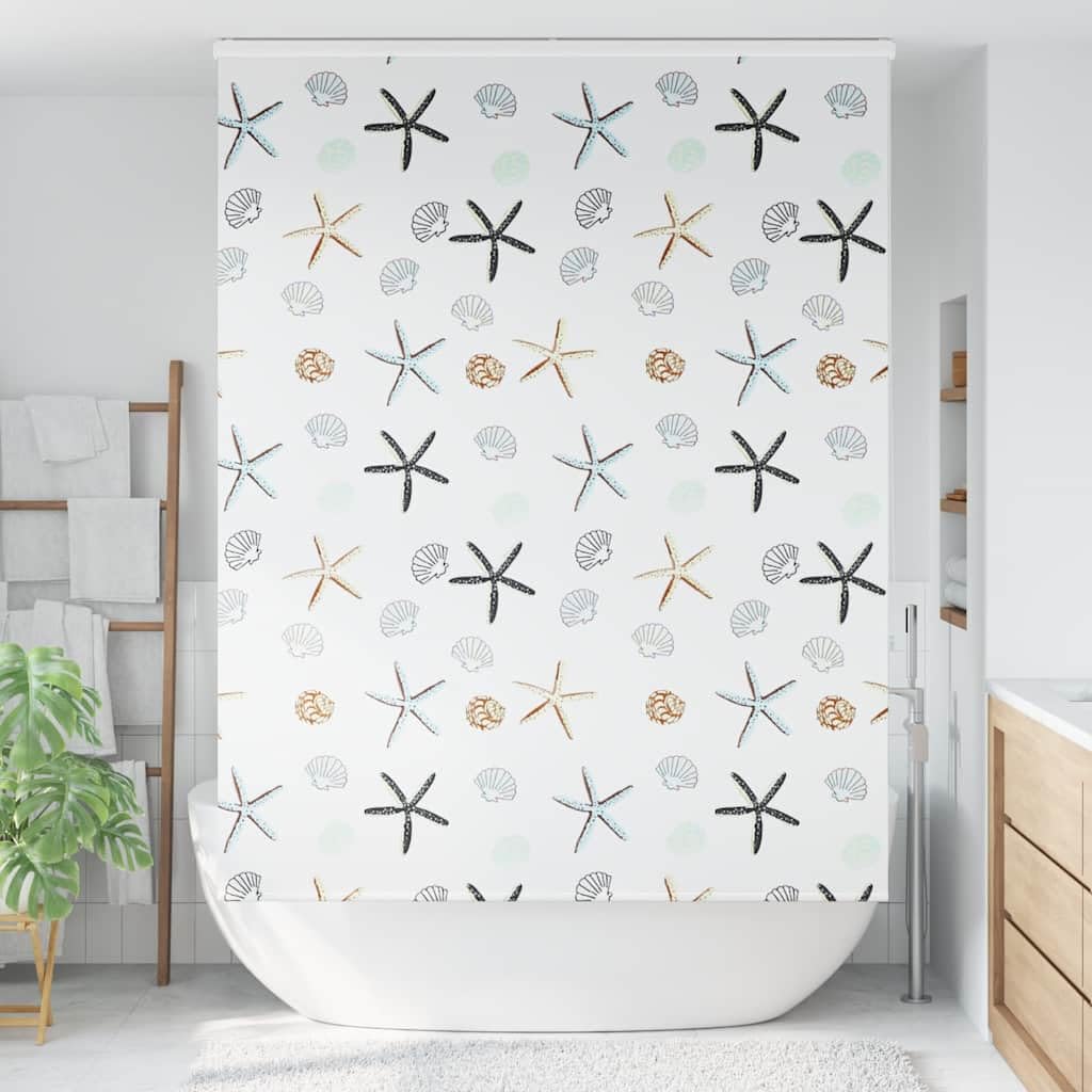 Duschrollo mit Kassette 160x240 cm Stoffbreite 156 cm, LAPOOH Spritzschutz Für Badewanne, Duschvorhang Badewanne, Badewanne Vorhang, Duschvorhang Rollo - 4015029