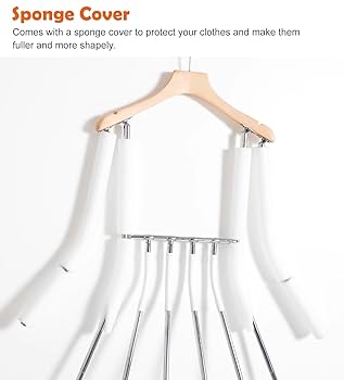 KUOYTT Mannequin Hanger Invisible Body Shape Hanger Adjustable