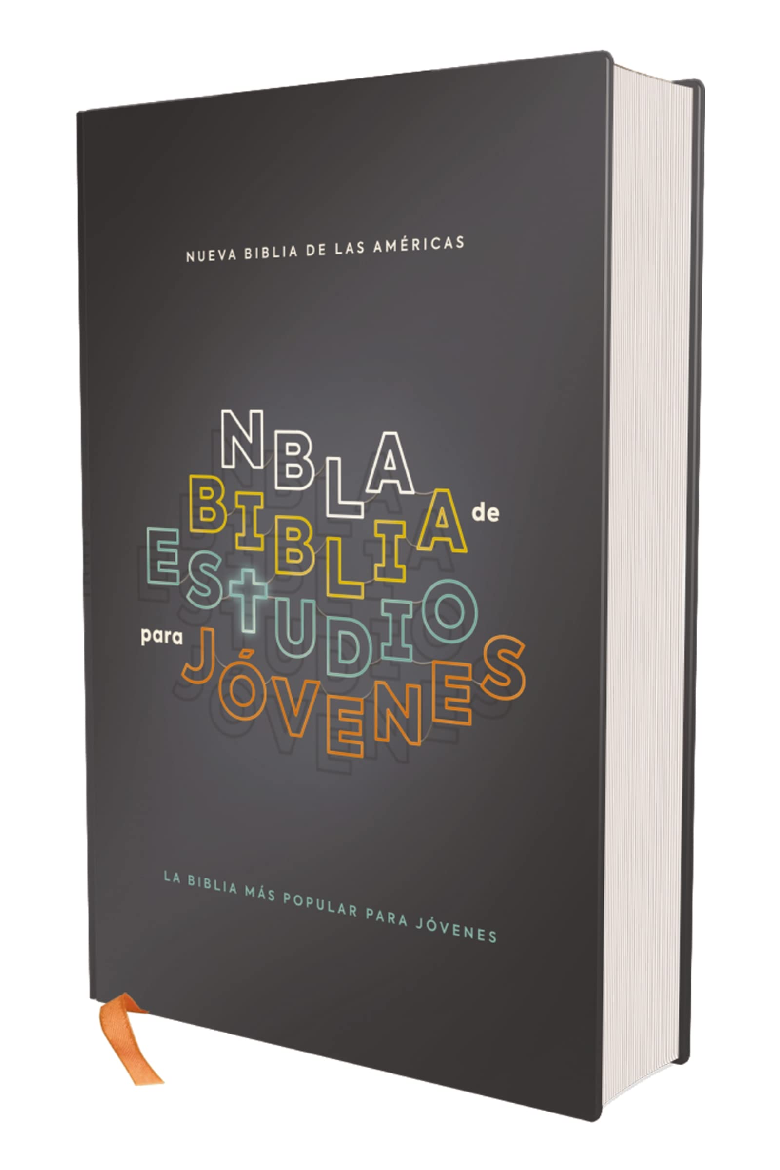 Biblia de Estudio para Jovenes: Nueva Biblia de las Americas, Estudio para Jóvenes, Azul, Comfort Print