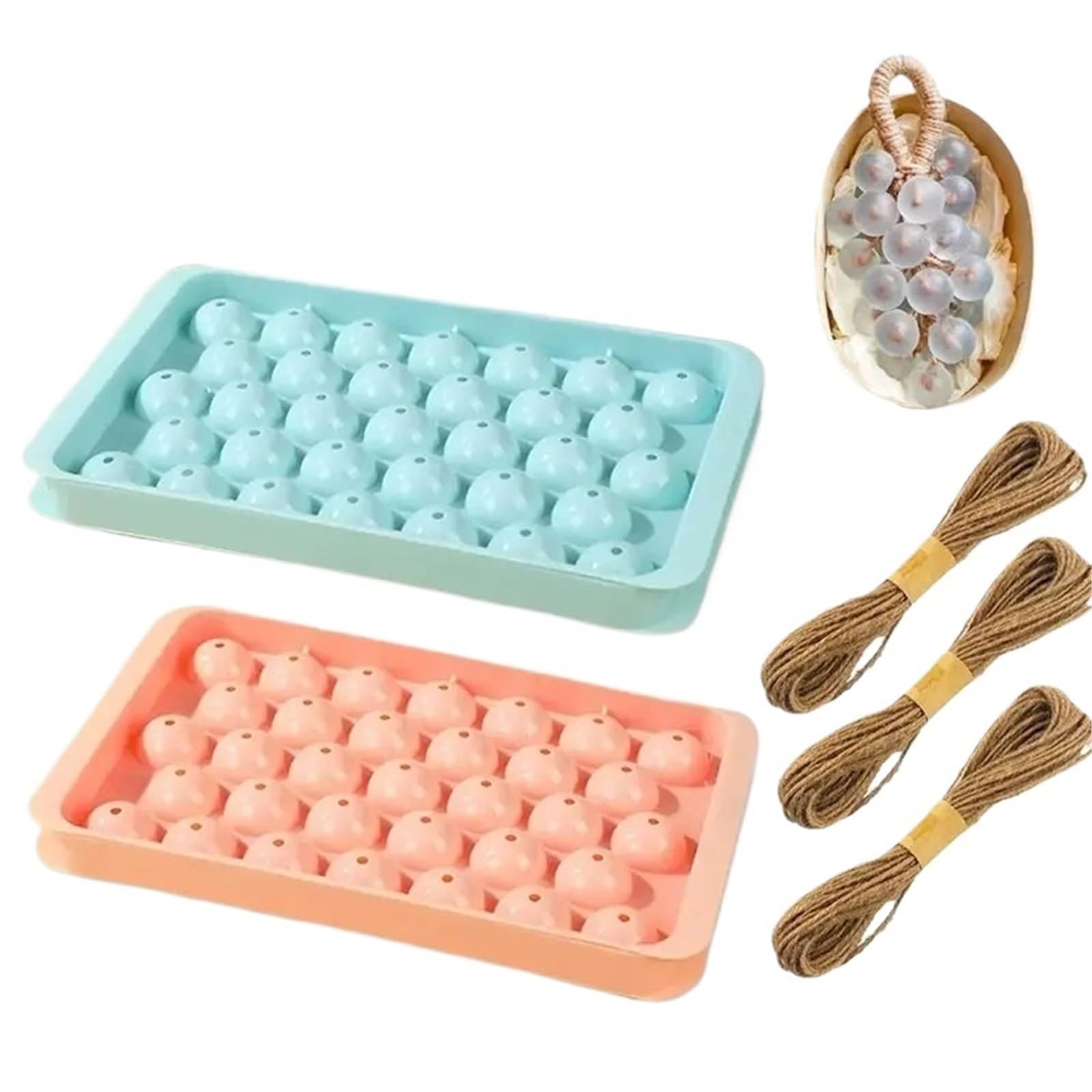 Exquisite For Gift Soap Molds DIY Making Kit Includes Grape Mould for Making Soaps Bar