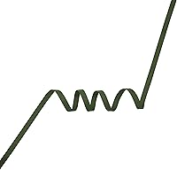 Vista 8 de Cinta de grogrén de musgo de 3/8 pulgadas a granel de 100 yardas, rollo de cinta fina verde oscuro para manualidades, cinta de tela sólida