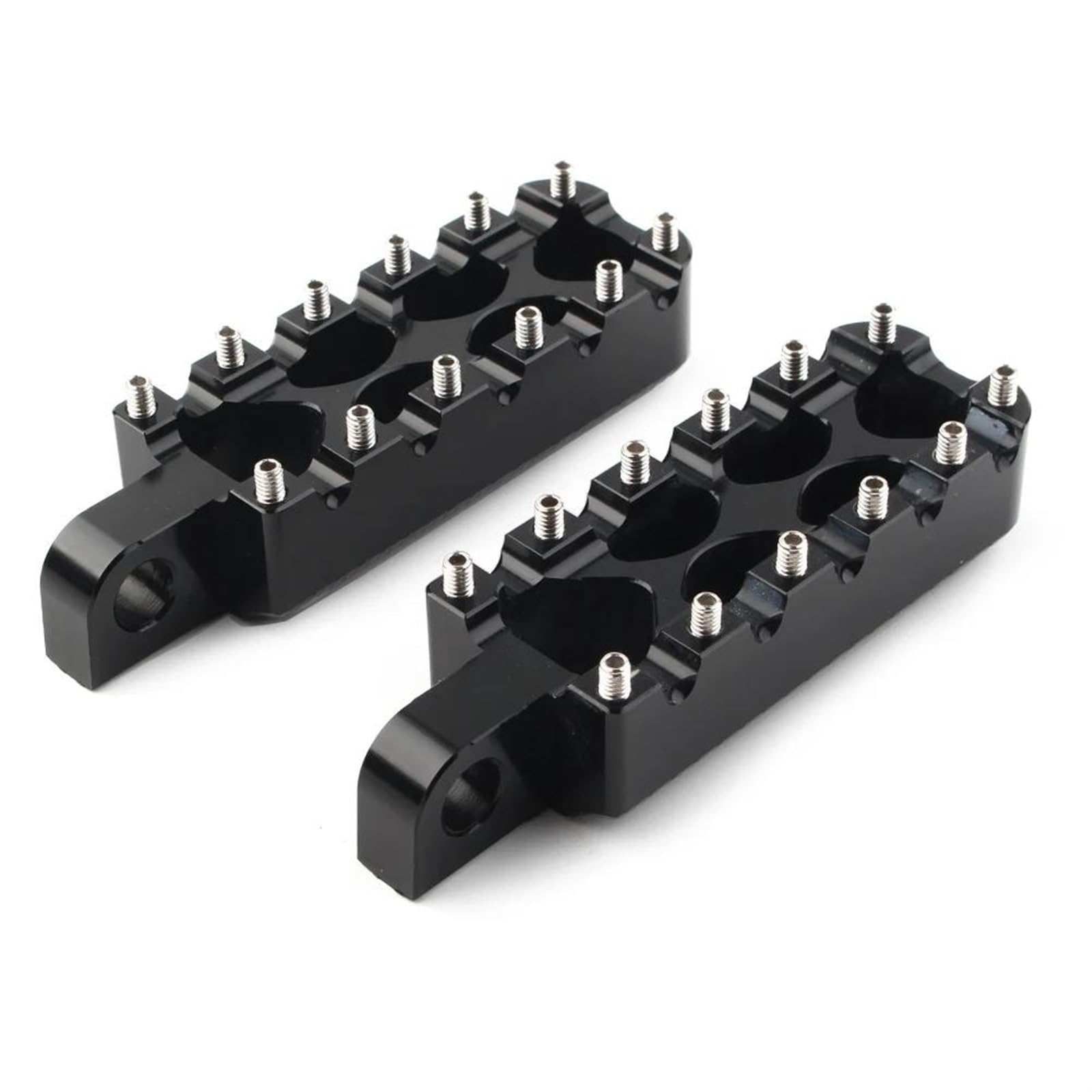 Estriberas Traseras Motocicleta Para HAR&LEY Dyna Wide Glide FXDWG FXDB FXDF FXDL Accesorios Motocicleta 1 Par Pedales Reposapiés Negros Estriberas Motocicleta