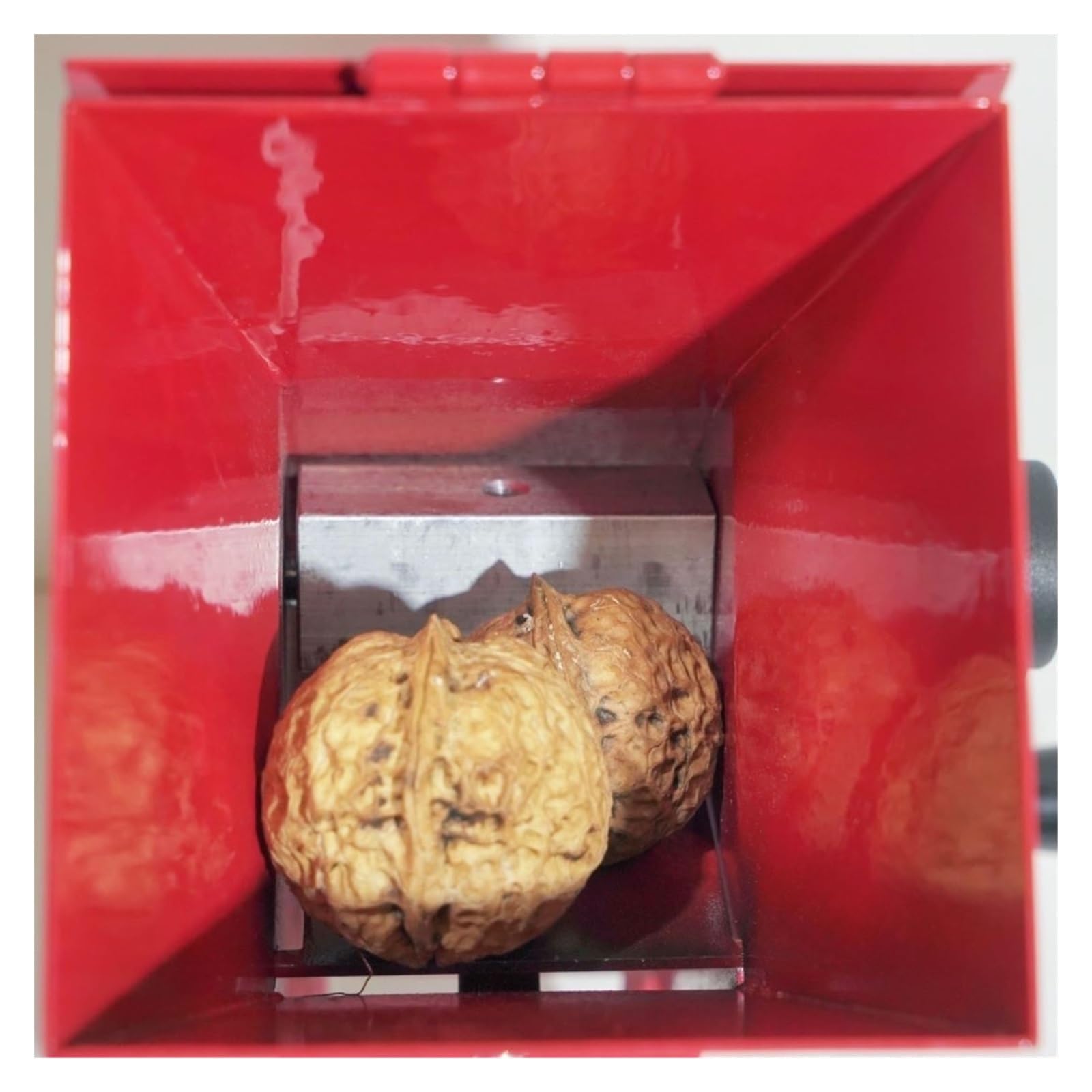 Cascanueces Herramienta de cascanueces de manivela, desgranadora de nueces ajustable y de acero, for avellanas/almendras/pistachos/nueces de avellana/nueces de nuez pecana Alicates de nuez de nuez mul