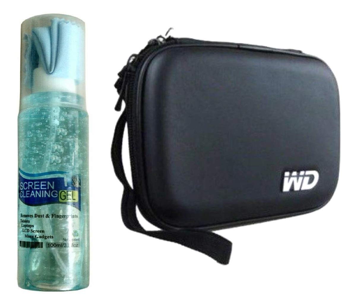 Pikaboo Hard Disk case for All Hard Drive with 100 ML Cleaning Gel Pack of 2-picture-16