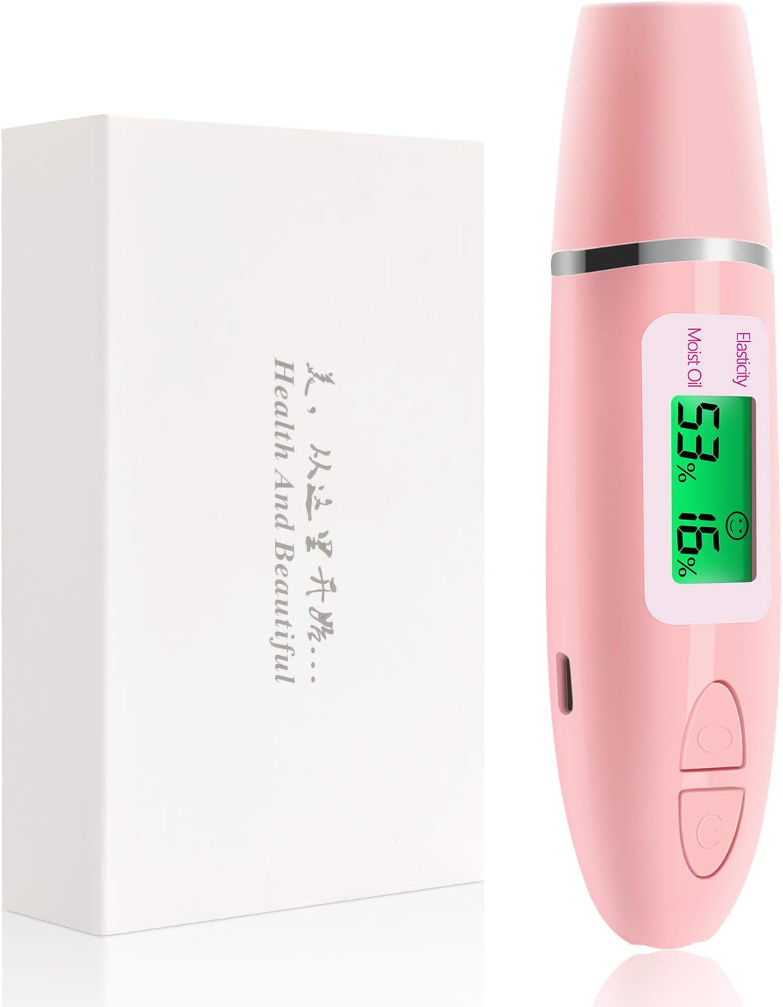 スキンチェッカー 肌チェッカー 水分 油分 弾力 測定 肌質 測定器 肌水分 充電式