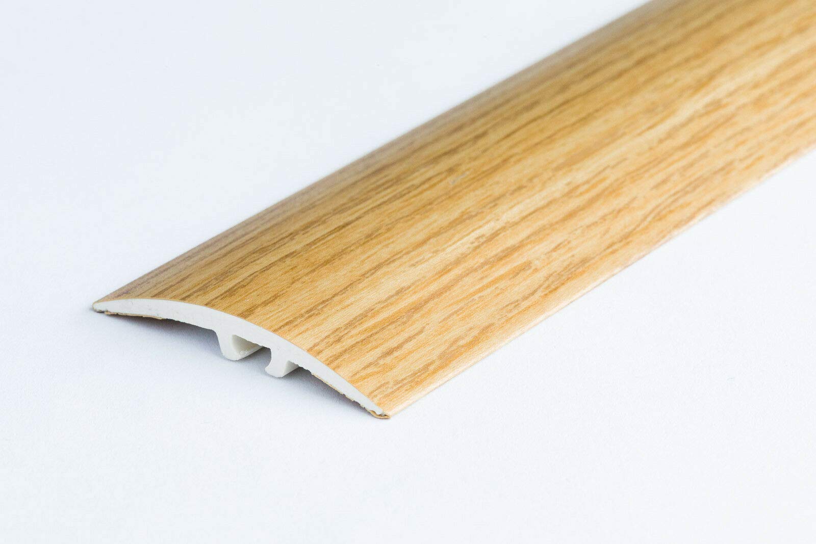 TMW Profiles uPVC Door Edging Floor Trim 30mm – Wood Effect – 23 Colours – Self-Adhesive 0.9m Length (Canyon Oak)