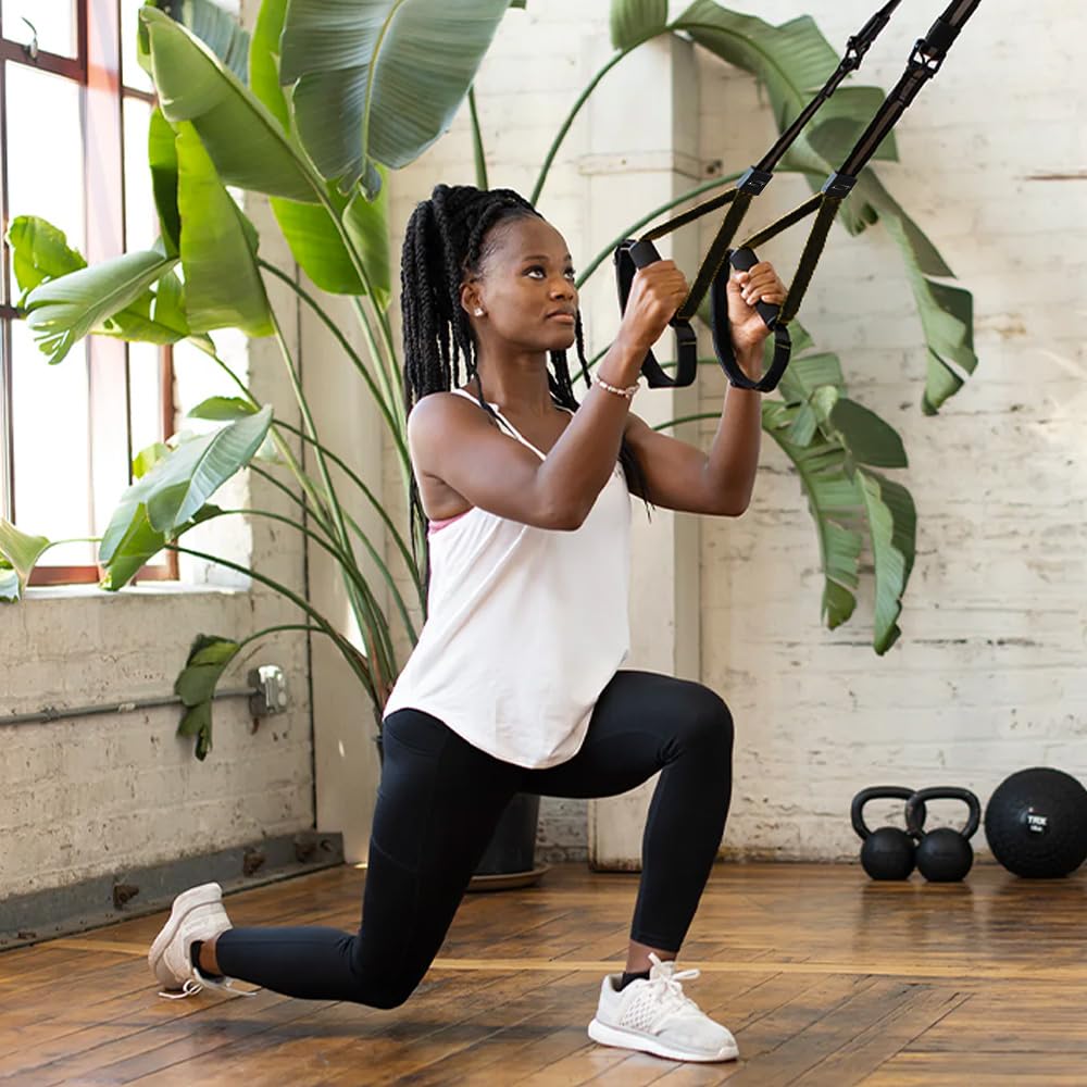 Trx Musculation, Sangles Multifonctions Réglables pour Entraînement en Suspension à Domicile, Trx pour Calisthenics, Fitness, Crossfit, adapté pour Flexion et Suspension d'Entraînement