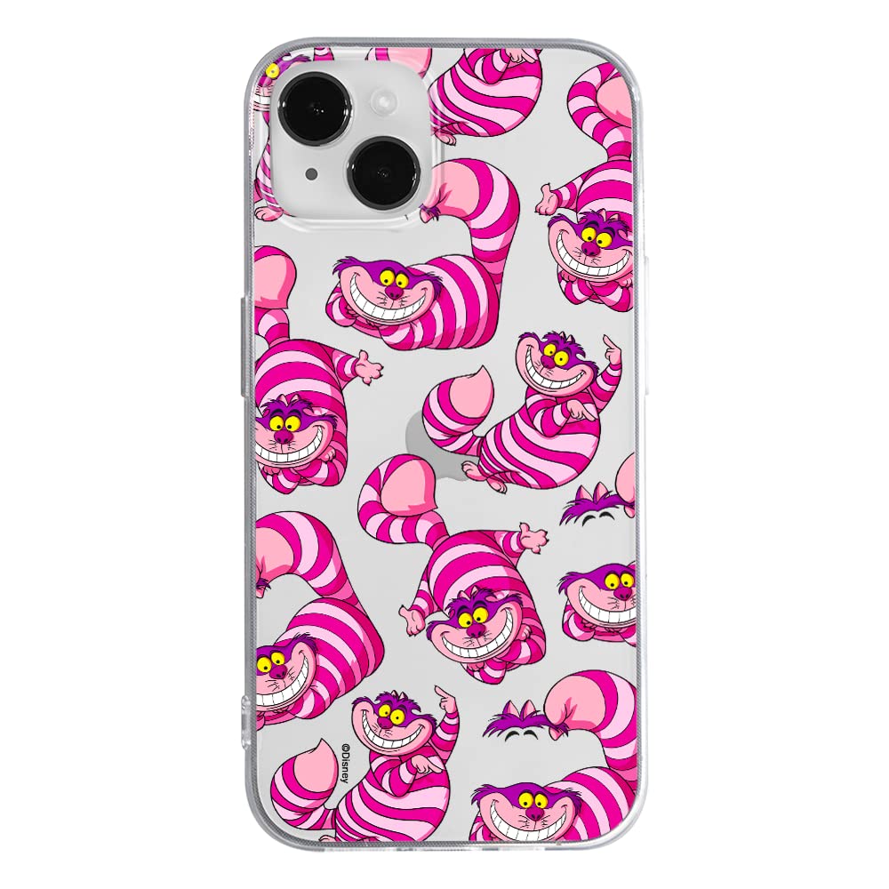 ERT GROUP mobile phone case for Apple Iphone 14 PLUS original and officially Licensed Disney pattern Alice and Friends 004 optimally adapted to the shape of the mobile phone, partially transparent