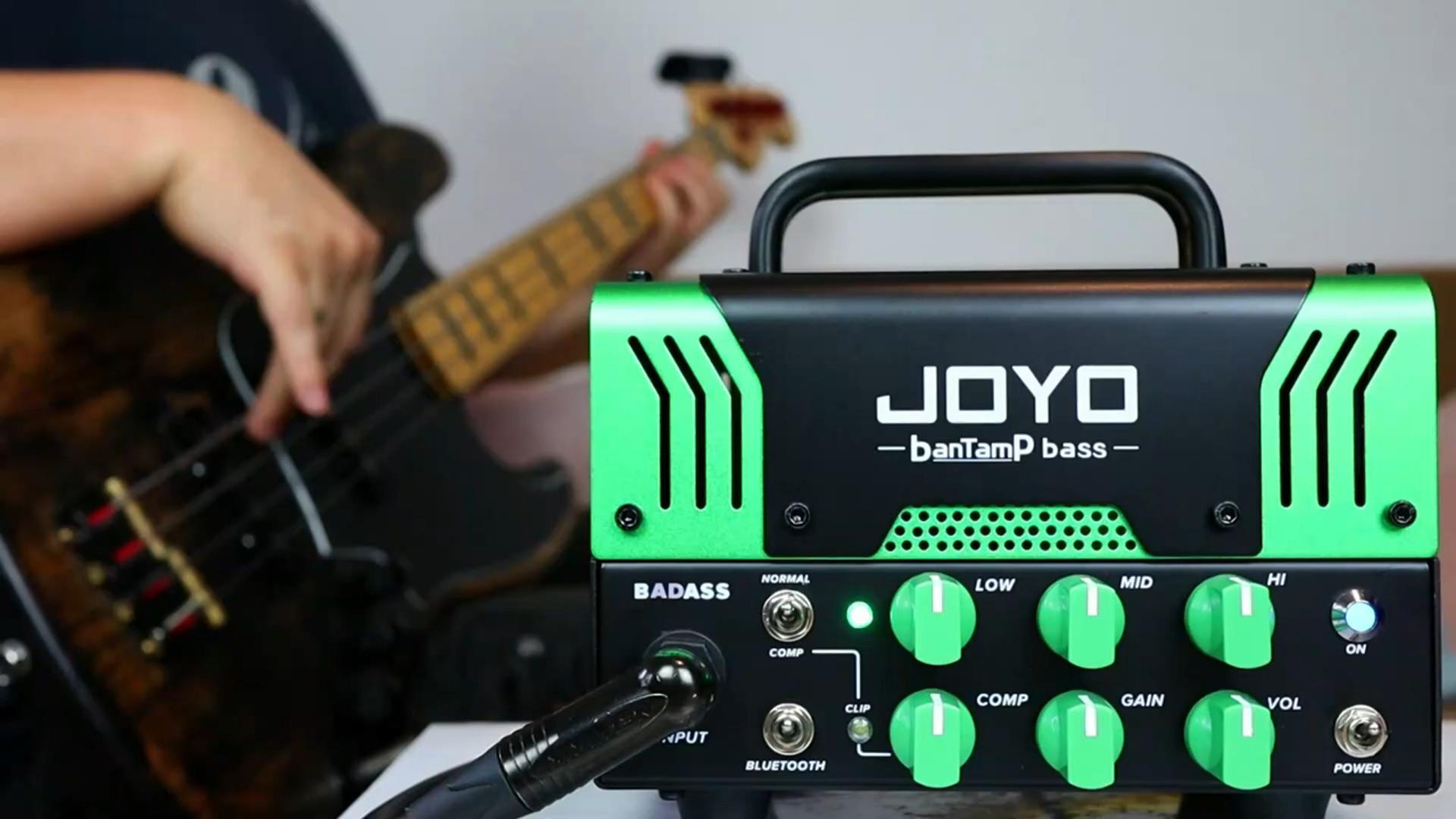 JOYO Bass Mini Amp Head 50 Watt Preamp Hybrid Tube Power Amplifier