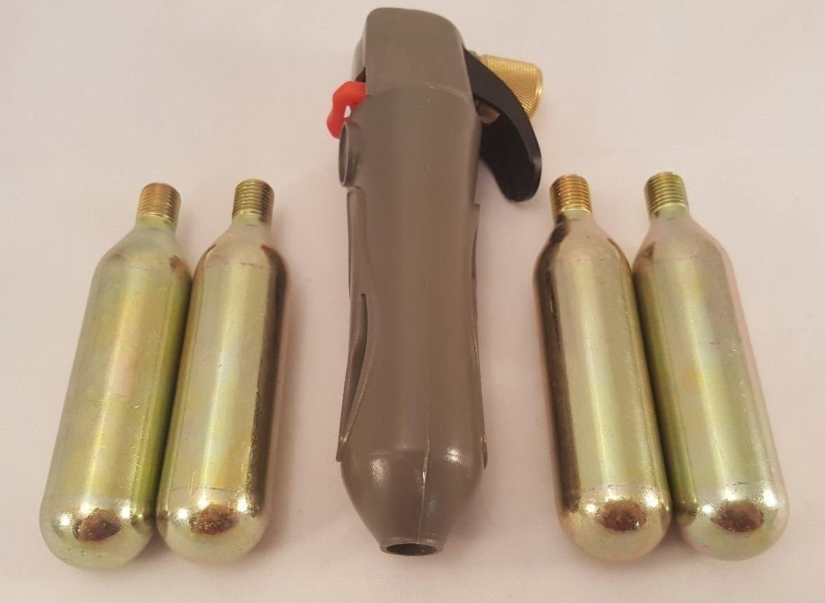 Gonfiatore CO2, 16g Con Adattatore Tipo Bicicletta Lampa - Foto 10