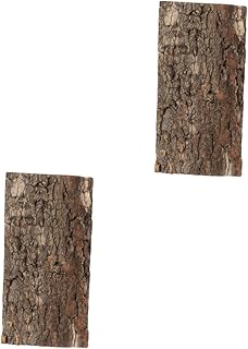 FRCOLOR 2Pcs Pet Tanque De Peixes Paisagismo Decorações Terrário Terrário Cortiça Madeira Tanque Substrato Suprimentos Recipiente Terrário Reptisoil Aquário Fundo Para Tanque Répteis