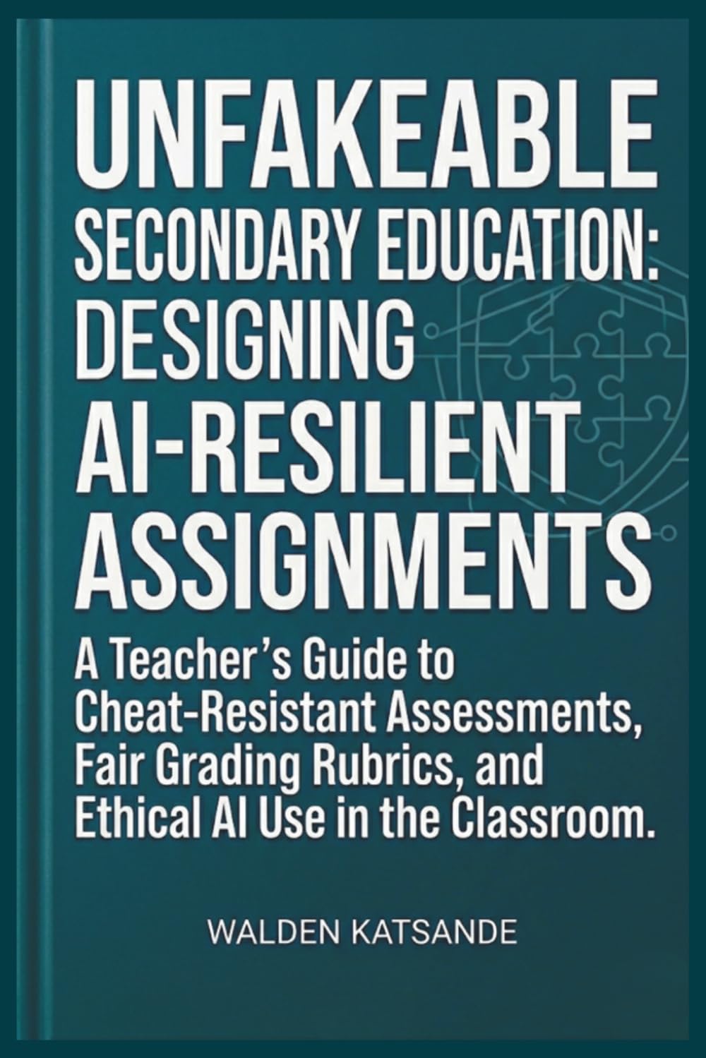 Unfakeable Secondary Education: Designing AI-Resilient Assignments: A Teacher’s Guide to Cheat-Resistant Assessments, Fair Grading Rubrics, and Ethical AI Use in the Classroom.