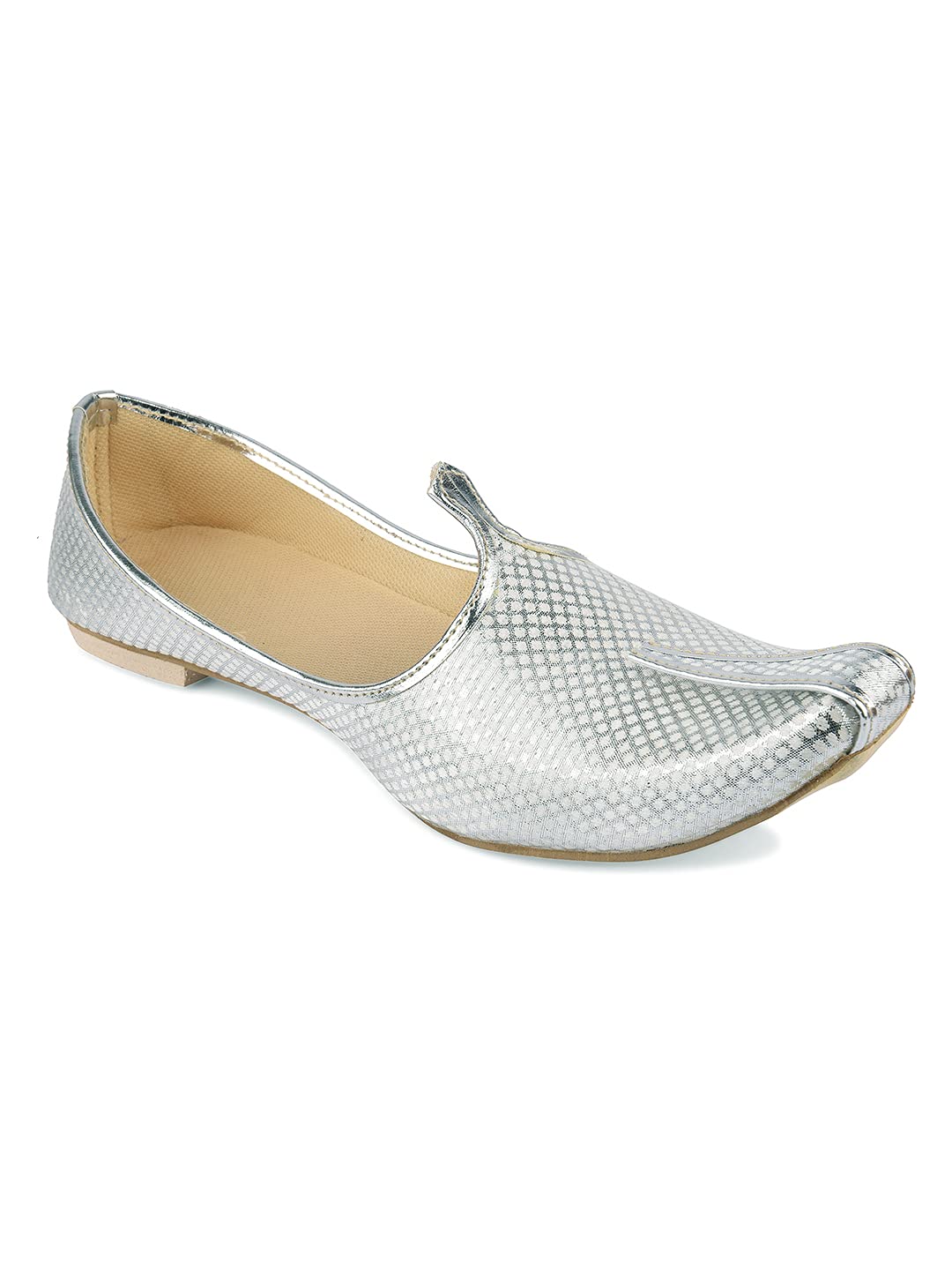 See full amazon price history chart for DESI COLOUR DesiColour Mens Mojari-Silver Shine Jutti DESI COLOUR DesiColour Mens Mojari-Silver Shine Jutti (B098QFQ3DN) Amazon Price History, Amazon Price Tracker