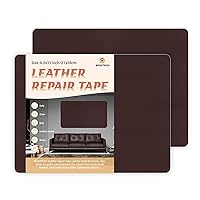 Vista 37 de Cinta de reparación de cuero, parche de reparación de cuero autoadhesivo para sofá, muebles, sofás y asientos de coche, kit avanzado de reparación