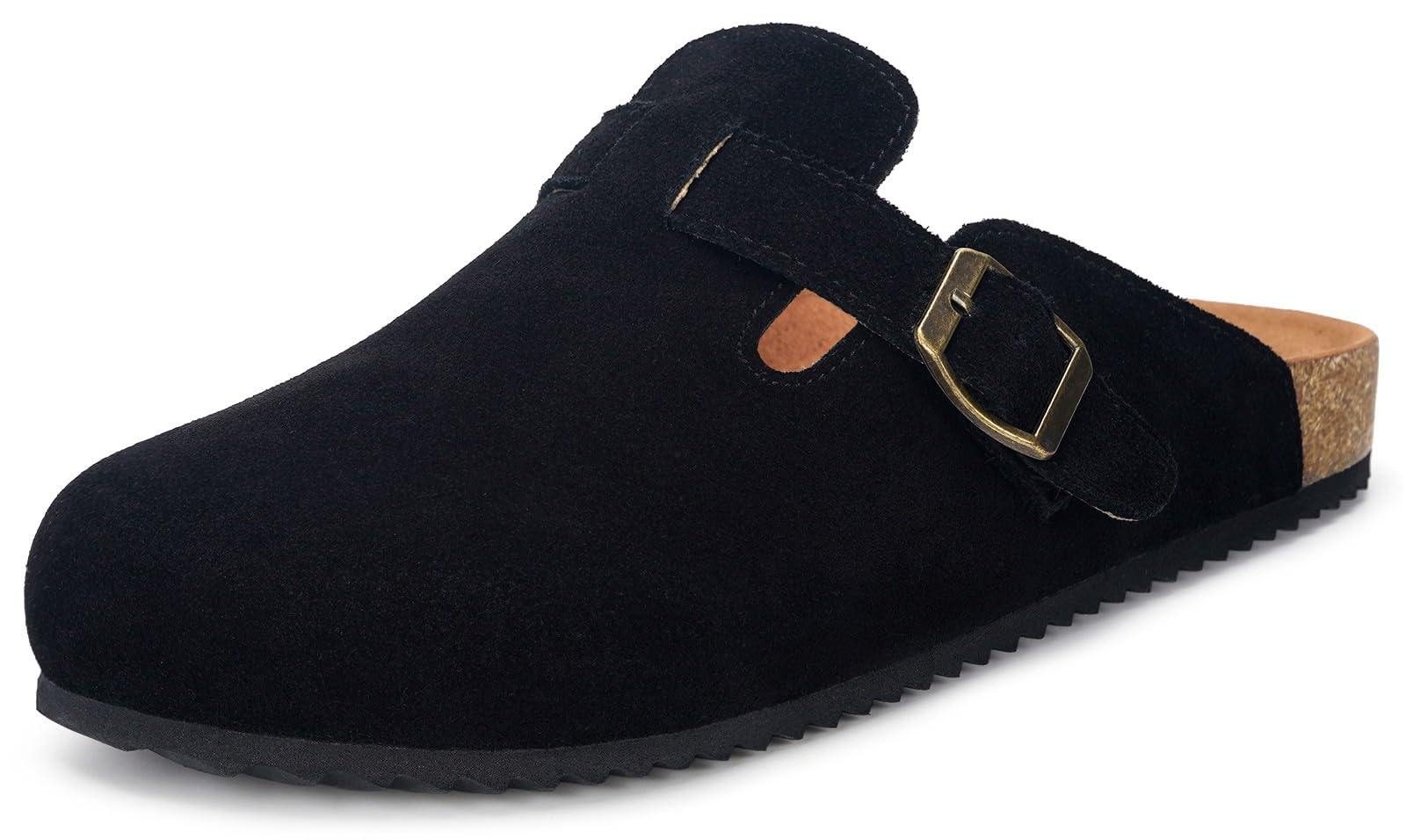 Sabot Donna Ciabatte Uomo Chiuse con Comodo Pantofole in Pelle Scarpe da Giardino Traspirante Sandali Ciabatta 36-46