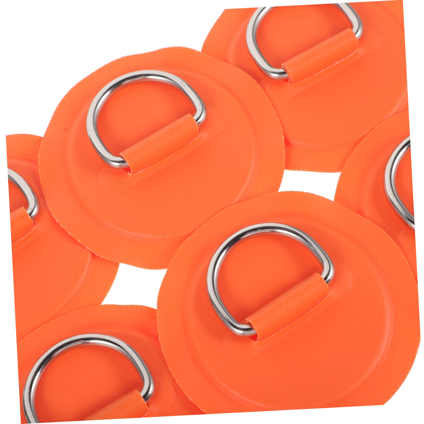 BESTonZON D-Ring Patch Satz aus PVC und Edelstahl 1 Bausatz für Kajak und Schlauchboot Leicht Robust für Deckrigging und Bootszubehör | Edelstahl und Nylon, Zuverlässige Verbindung, Leichtes Zubehör für Deck und Boot