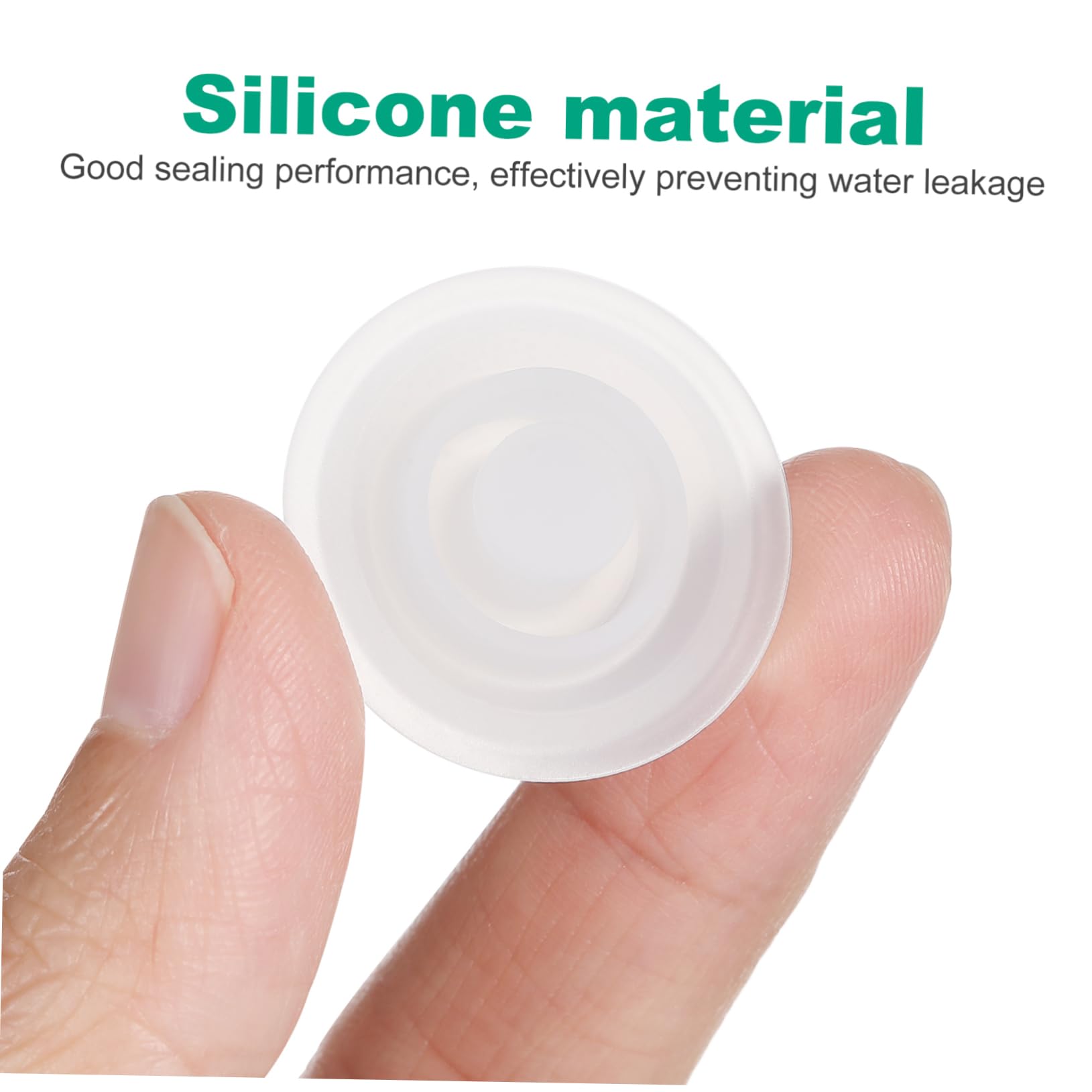 PRETYZOOM 10Pcs Bottle Stopper Water Cup Spill Stopper Lid Waterbottle Leak Proof Water Bottles Water Bottle Silicone Spill Proof Stopper Belly Bottle Accessory - Image 3