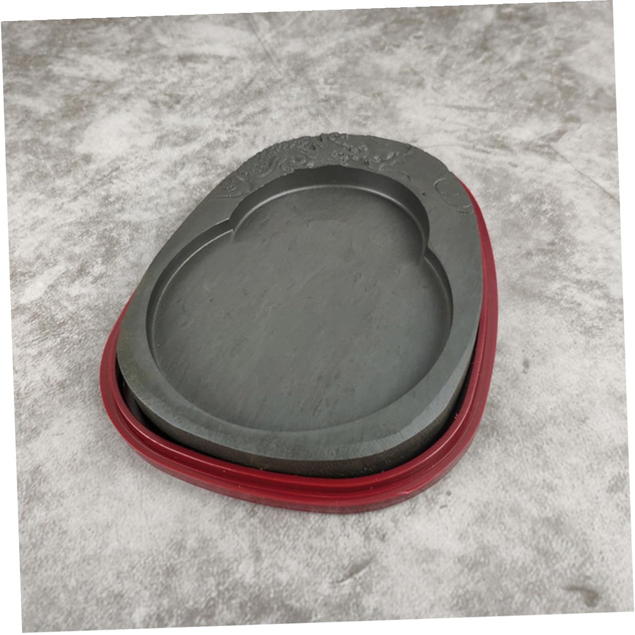 Inkstone Calligrafico con in Pietra Naturale Strumento di Pittura e Calligrafia Cinese Resistente e Facile da Pulire per Principianti e Artisti