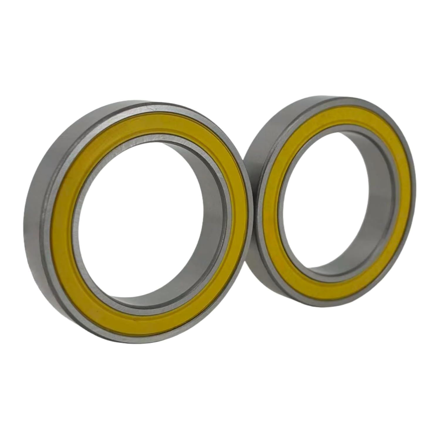 2PCS Hybrid 6805 Ceramic Bearing ABEC-3 BB Hubs 25x37x7mm 6805-2RS Si3N4 Ceramic Balls Bearing, Rust-Resistant