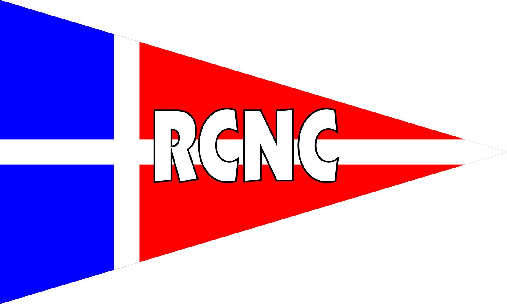 Drapeau Large Rcncalpe Real Club Nautico de Calpe en tissu résistant