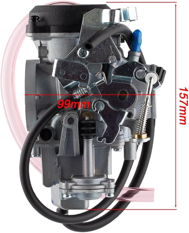 VN800 Carburetor for Kawasaki VN800 Vulcan 800 Classic Cruiser Motorcycle - Compatible with 1995-2005 Models - Part Numbers 15003-1200 15003-1380