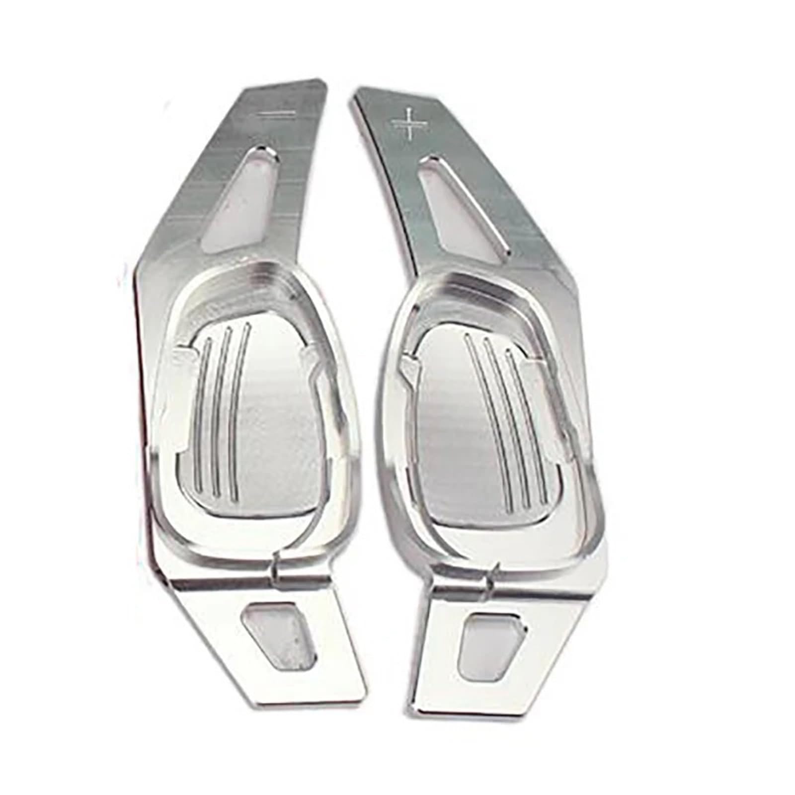 YAKISA Paddles Shift for Cupra for Ateca for Formentor for Leon Car Steering Wheel Shift Paddle Gear Paddles Extension Paddle Shifter(Silver)