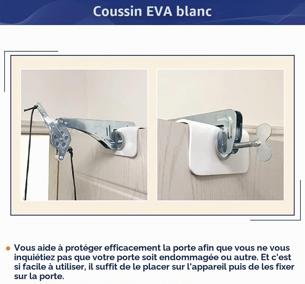 NEPPT Cou Unité de Traction Cervicale Kit Hamac Cervicales pour Soulager le Douleur Cou Décompression de la Colonne Vertébrale Physiothérapie Orthopédique Soulagement de la Douleur