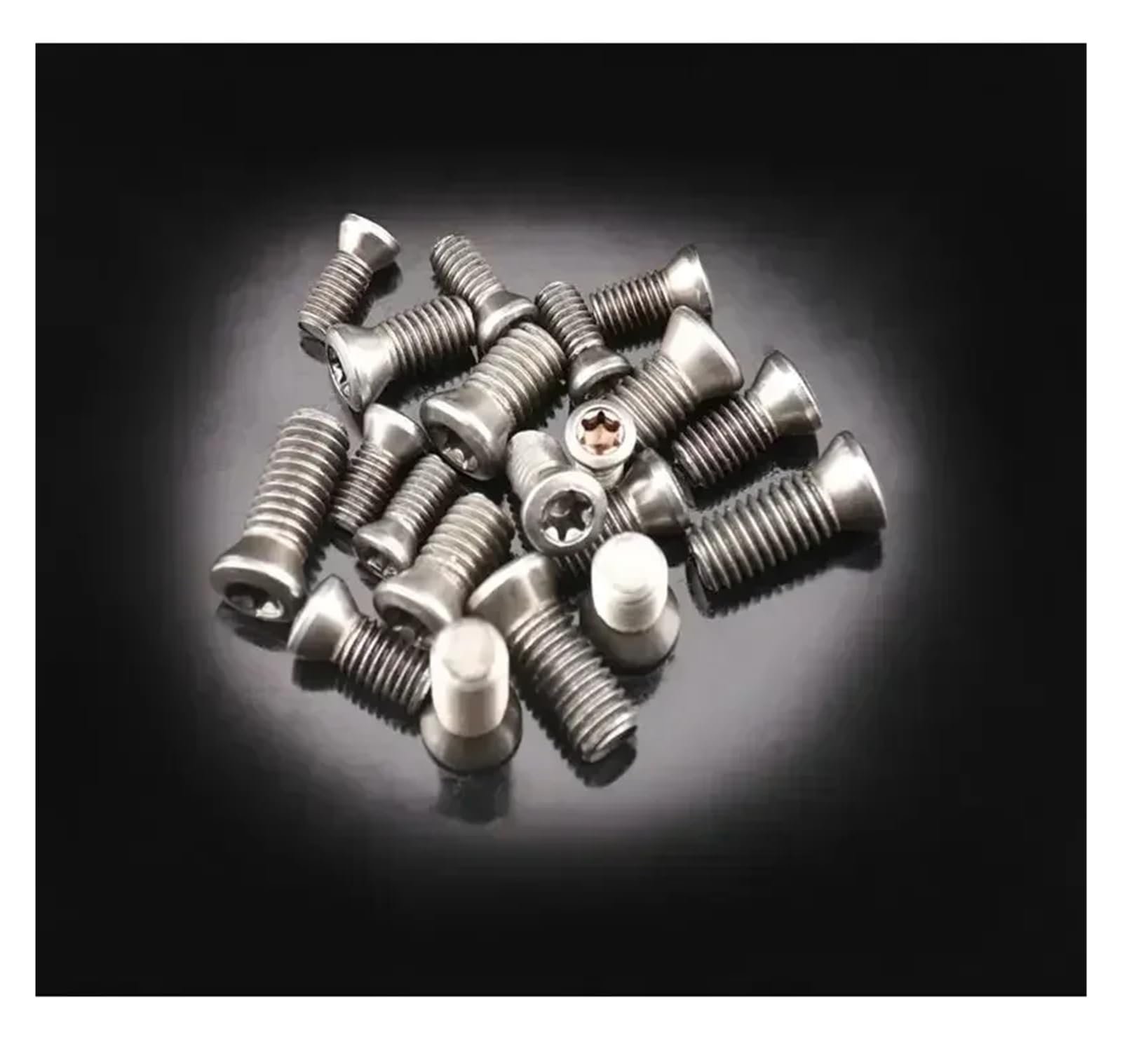 Tornillo Moleteado Portaherramientas de torno, conjunto tornillo, cabezal herramienta, hoja, piezas Cnc Para uso industrial(50PCS_M2X6)