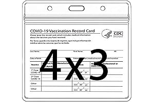 Vaccine Card Holder: Practical and Protective for Your Vaccination Document