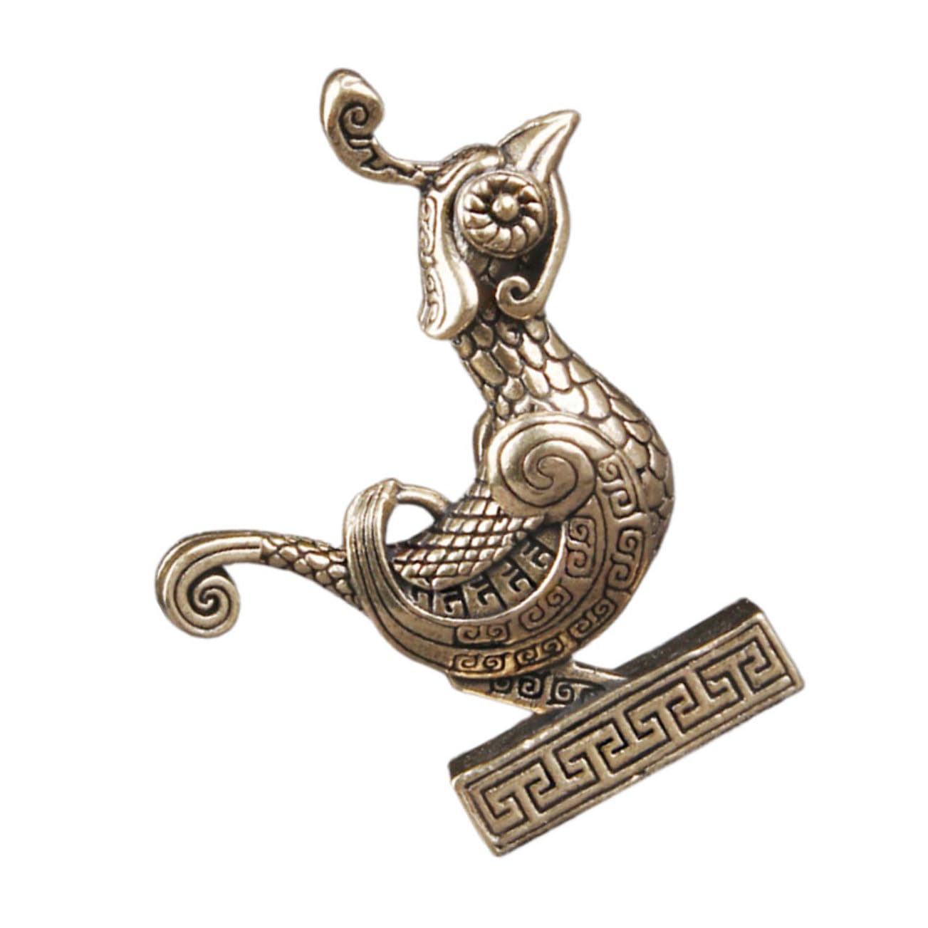 ブロンズ 鳥の形 置物