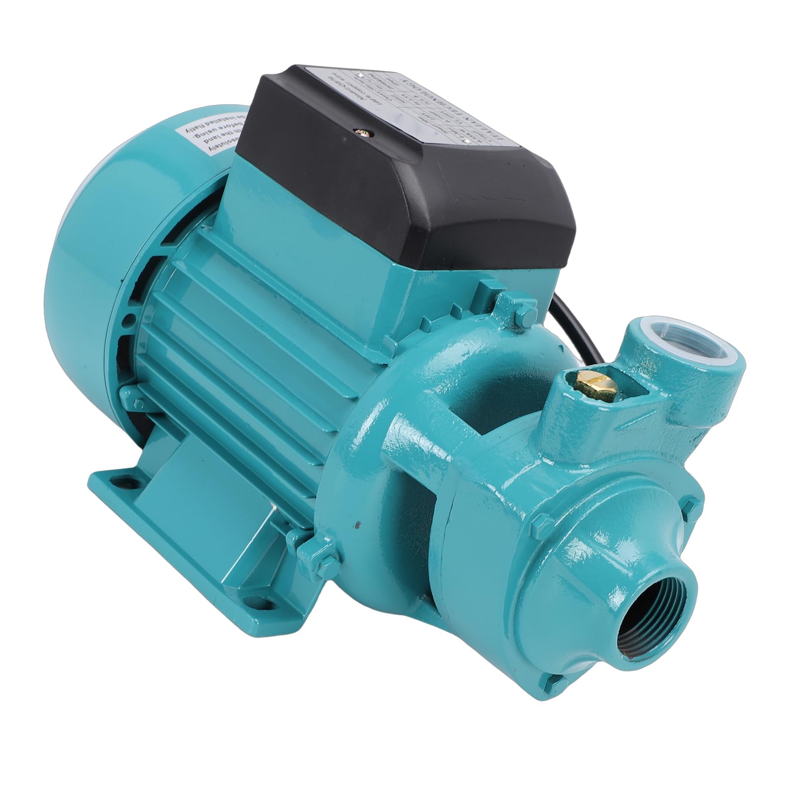 Aramox Bomba de Transferencia de Agua, 0,75 Caballos de Fuerza, Centrífuga, 50 L/min para Riego de Jardines y Cuidado del Césped
