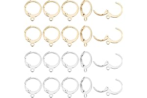 UNICRAFTALE Stainless Steel Earring Hooks for Jewelry Making