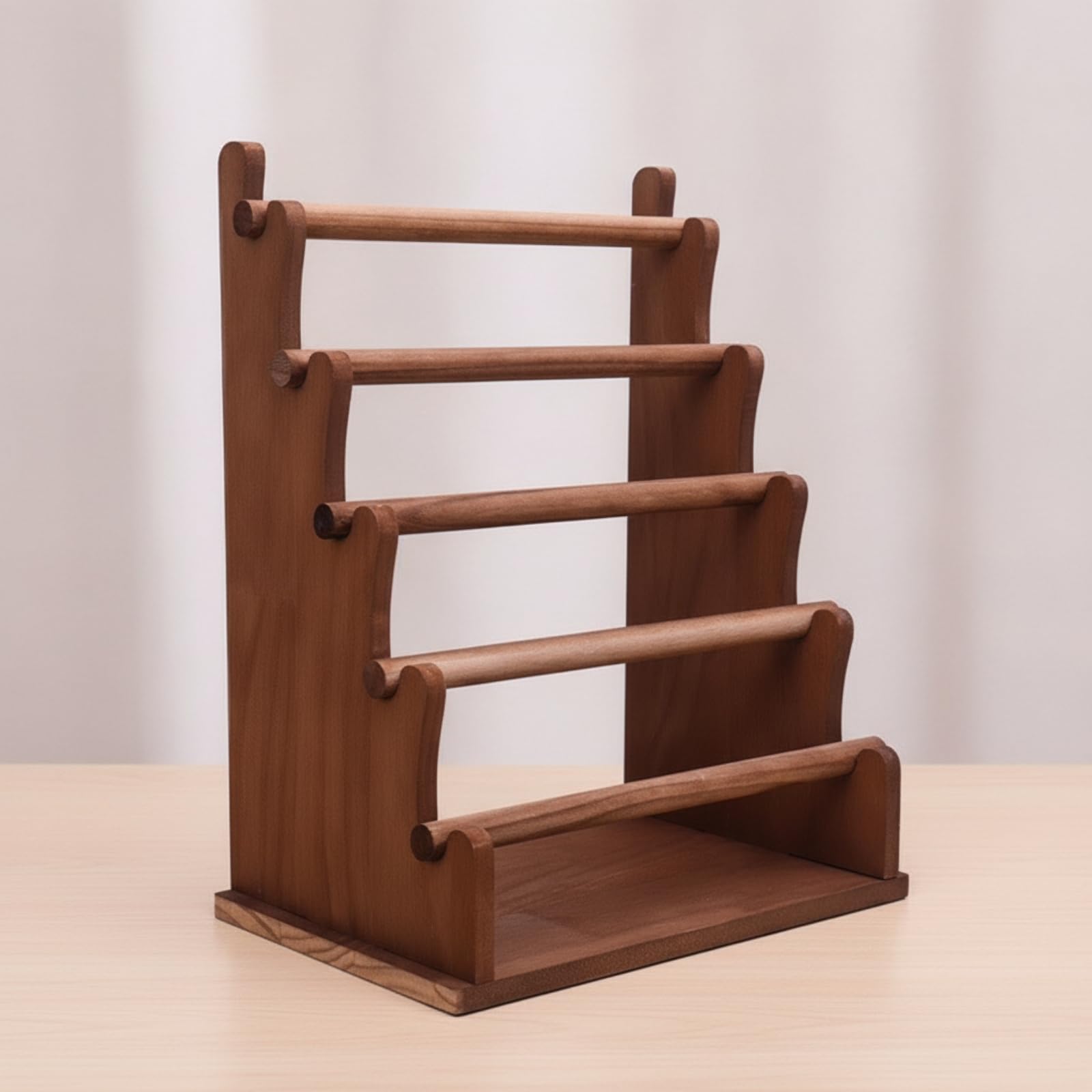 Braccialetti a Multilivello | Stabile, per Braccialetti con Base in Legno, Salvaspazio, gioielli, Bancarelle, 5 Livelli