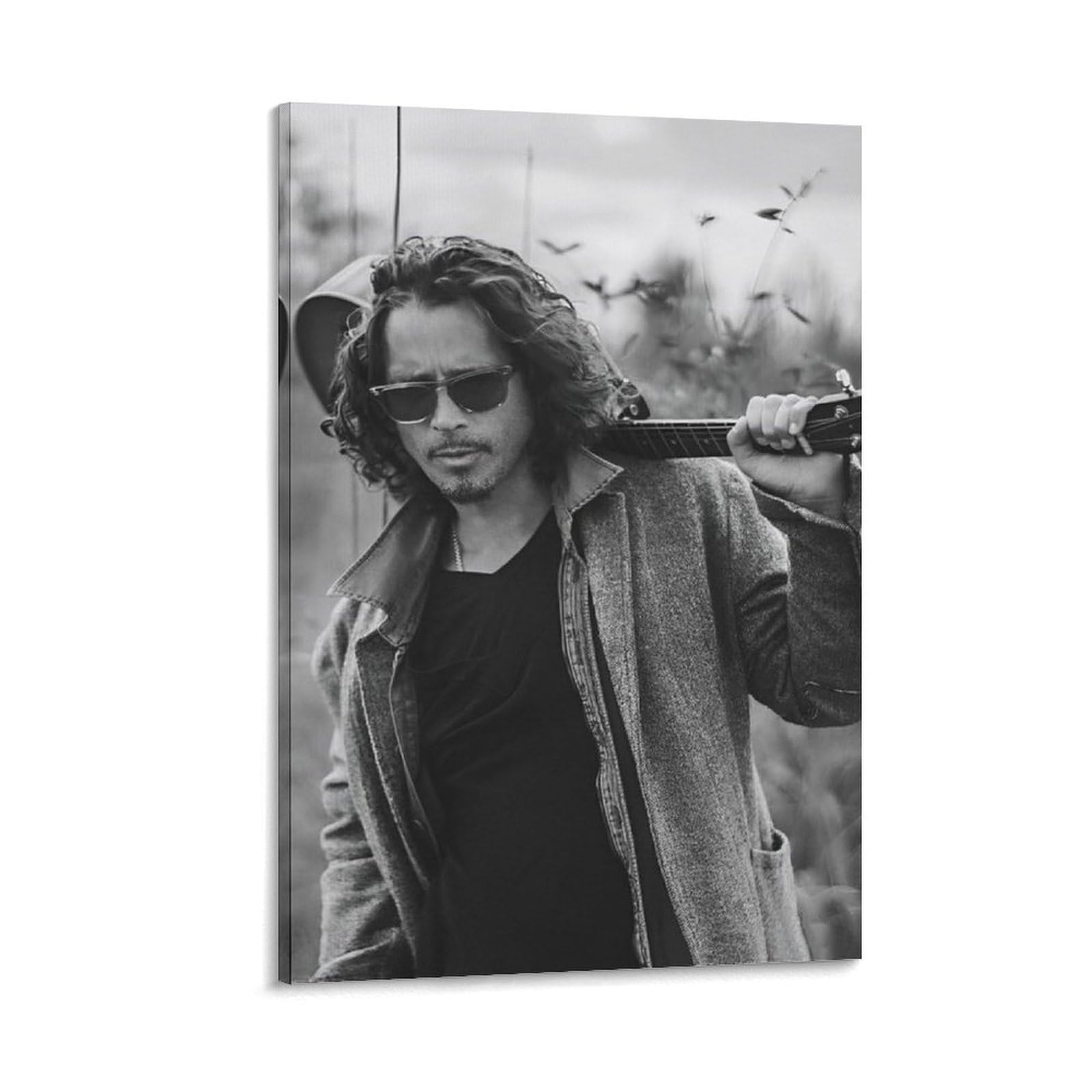 FCOIN Chris Cornell Canvas Poster Artworks Canvas Poster Wall Art Prints Home Modern Decor 20x30inch(50x75cm)