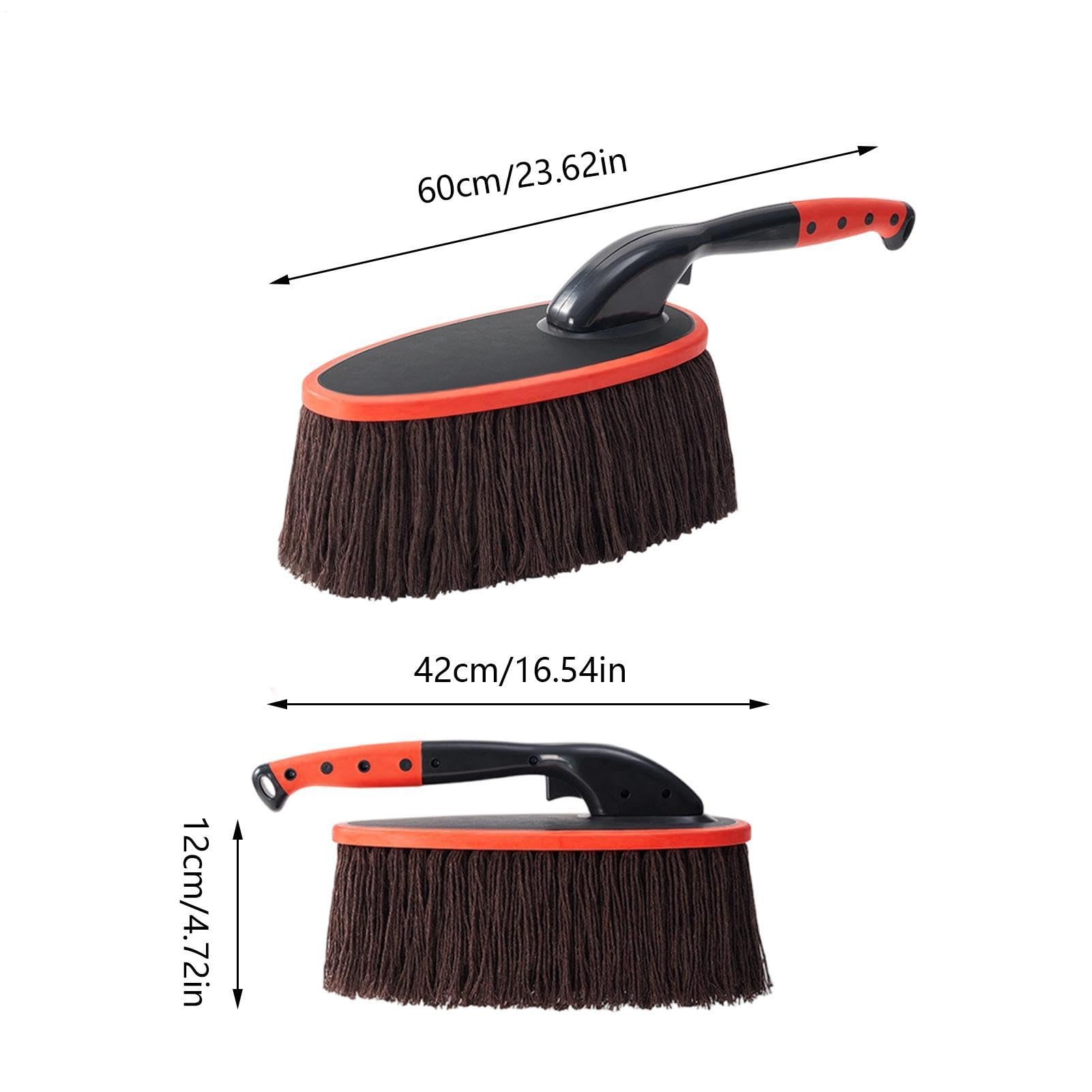 Brosse À Poussière pour Voiture Plumeau Nettoyant Antistatique | Brosse de nettoyage pour voiture Pour Sièges Tableaux De Bord Roues Grilles Peinture Véhicules Berline Pick-Up Camping-Car