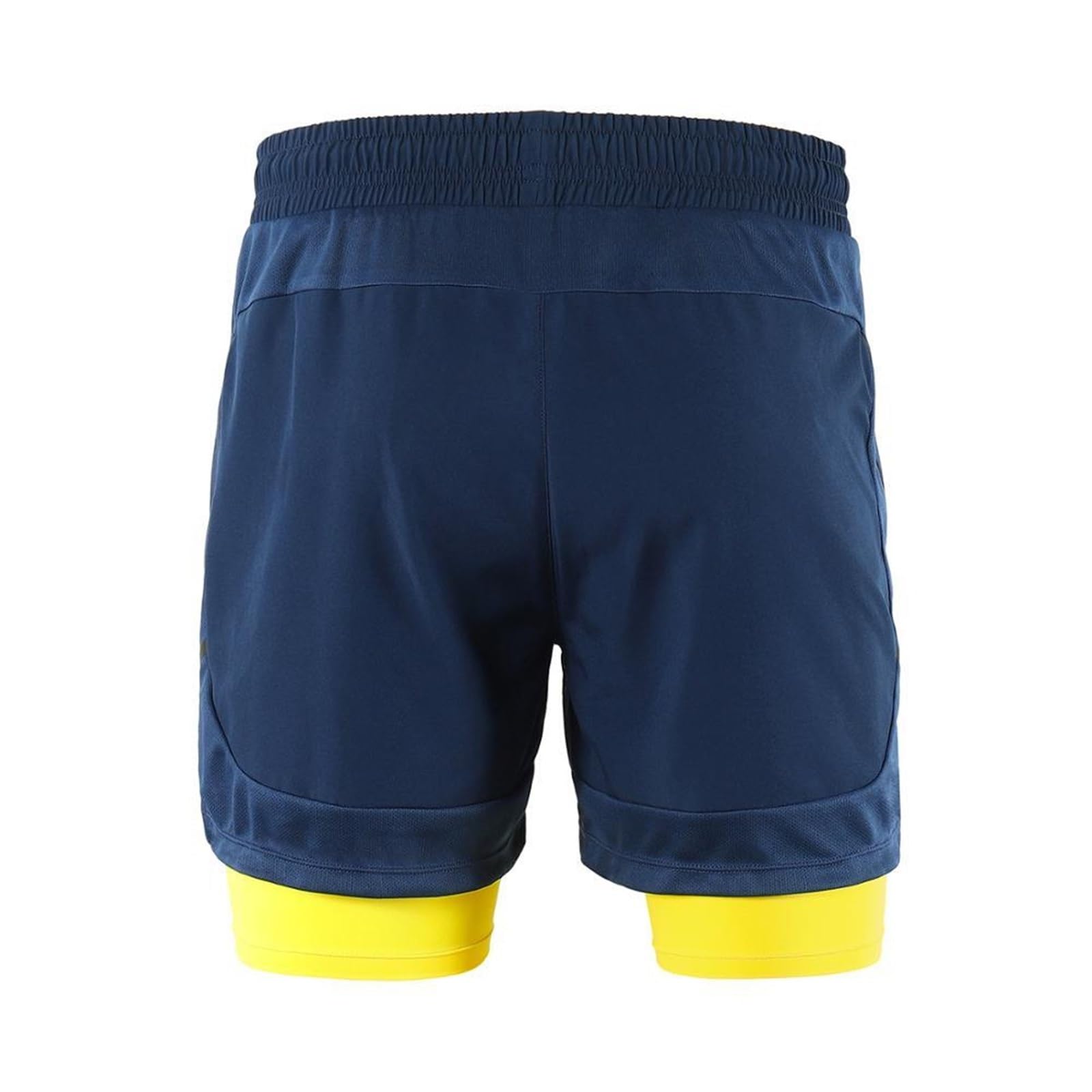Short de Course 2 en 1 for Homme, Short de Sport réfléchissant, Short de Fitness, de Yoga, d'exercice, de Jogging, Respirant, de vélo