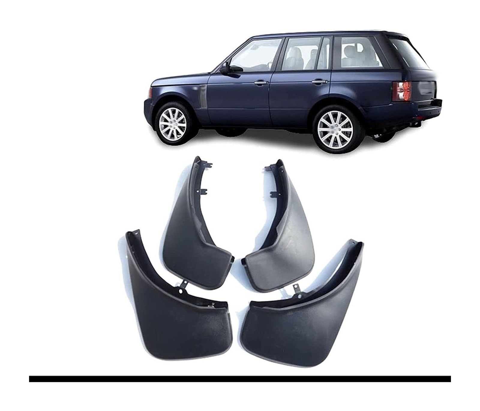 Per Range Rover 2005-2012 Paraspruzzi Anteriori Posteriori Parafanghi Per Pneumatici Per Passaruota Parafanghi Anteriori E Posteriori