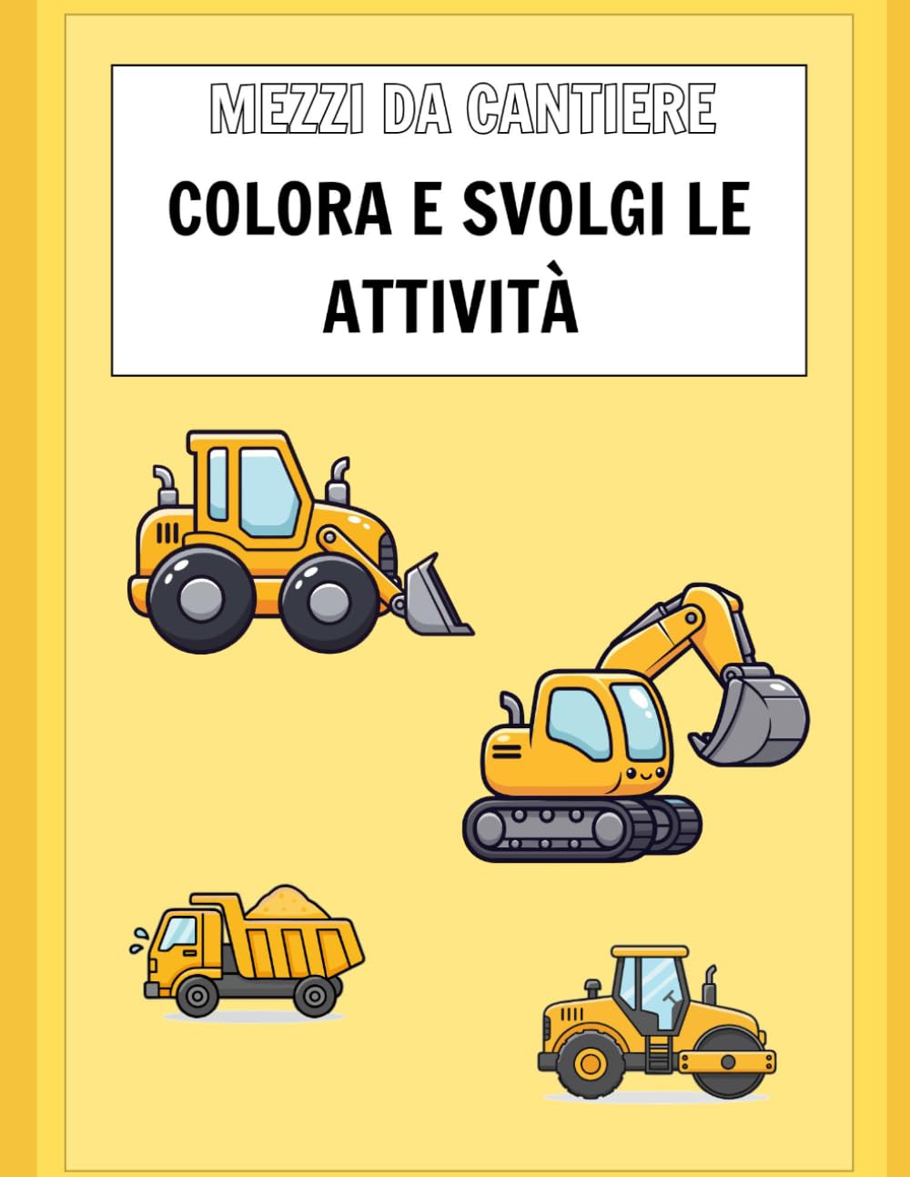 MEZZI DA CANTIERE: Da colorare