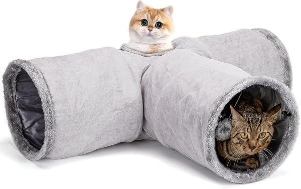 Nobleza 3-vägs Kattunnel med Hängande Boll