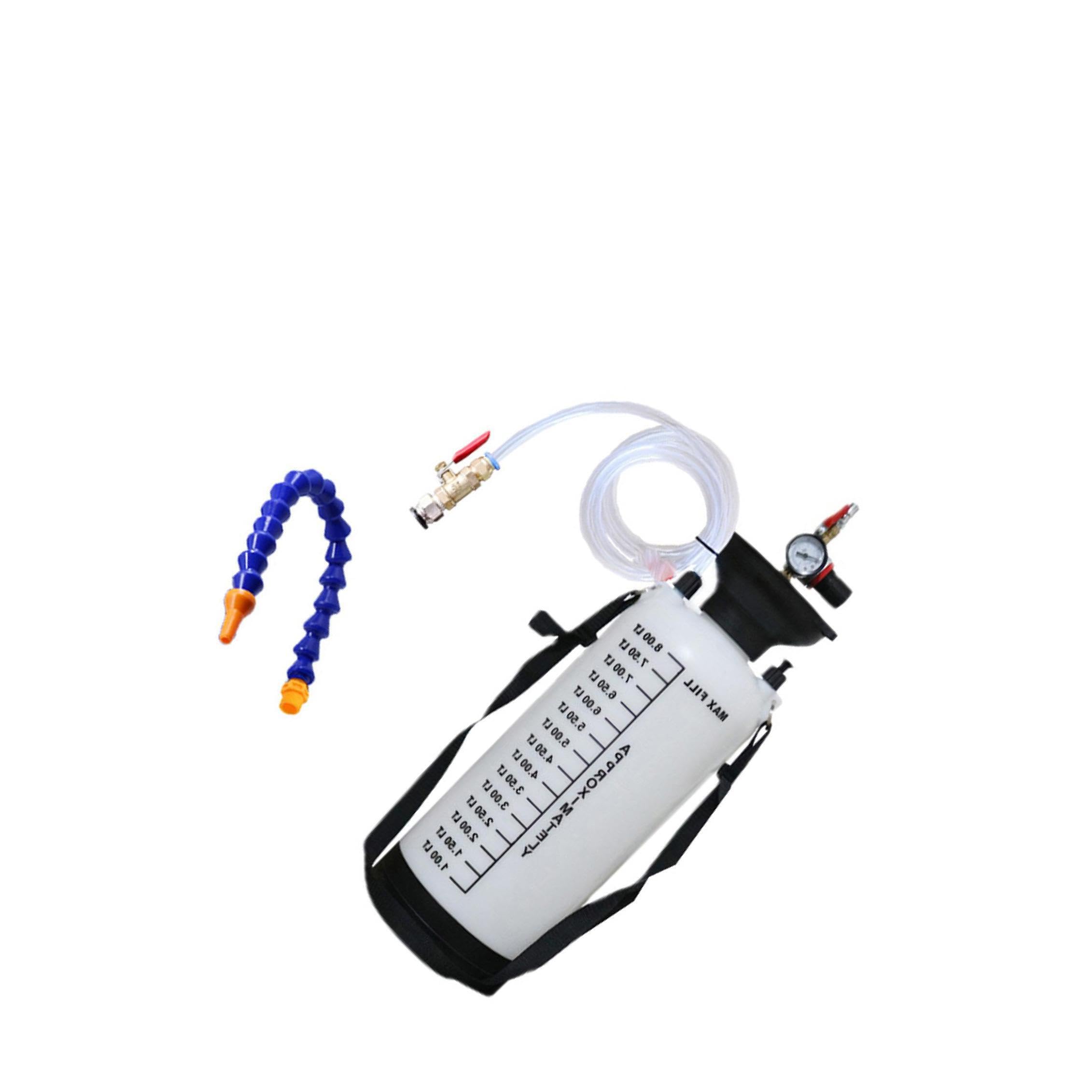 Juego de Herramientas para Bomba de Fluido transmisión neumática, depósito llenado Aceite para Engranajes 8 l, Recarga Aceite Motor automotriz, diluido, Agua, líquido, Sin Adaptador