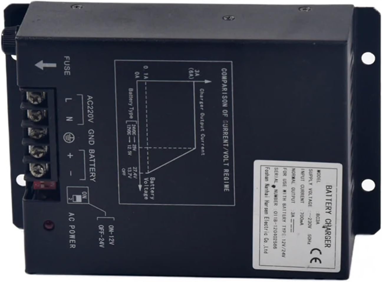 Battery Charger BC3A Generator Diesel Engine Charger