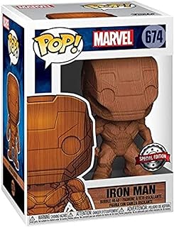 Funko POP! Marvel Iron Man Wood Deco Vinyl Figure - Entertainment Earth Exclusive