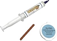 Vista 2 de Juego de repuesto de pasta térmica y almohadilla K5 PRO compatible con iPhone, iMac PS4 PS3 Xbox Asus Dell, etc., CSGR