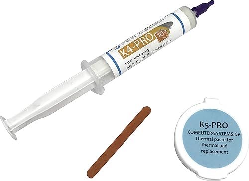 Miniatura 2 de Juego de repuesto de pasta térmica y almohadilla K5 PRO compatible con iPhone, iMac PS4 PS3 Xbox Asus Dell, etc., CSGR