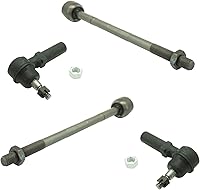 Vista 155 de TRQ Juego de varillas de acoplamiento delanteras interiores y exteriores, 4 piezas, compatibles con Infiniti G35 03-09 Nissan 350Z 2003-2007