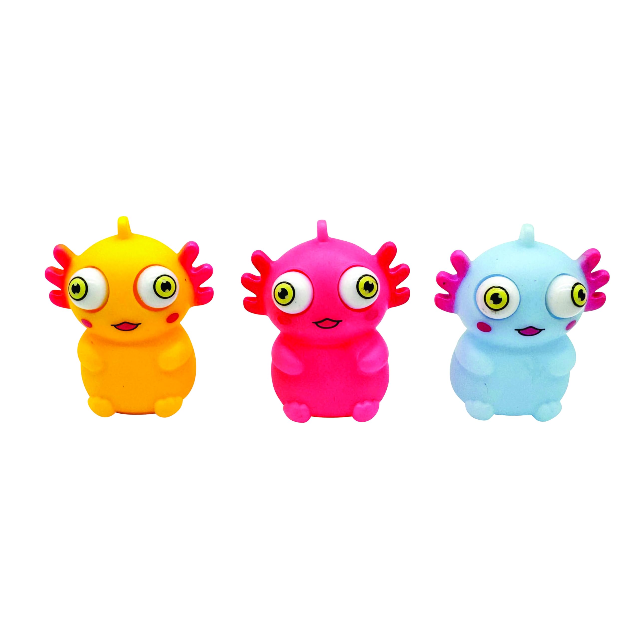Scented Donut Erasers Geddes Pop-Eyed Axolotl Toys 24 Per Bag